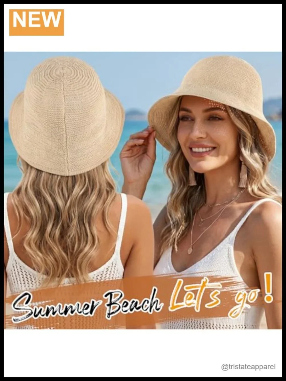 Women's Floppy Wide Brim Sun Hat Foldable Lightweight UV Protection Summer